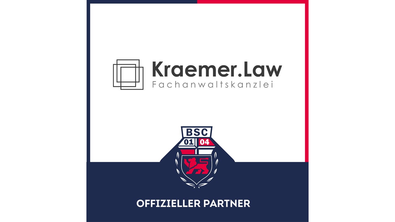 Partnerlogo Bonner SC und Kraemer.Law